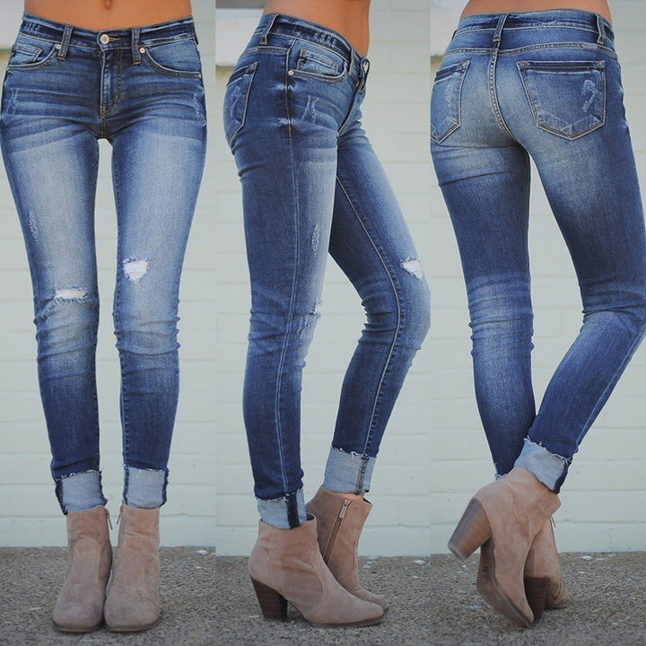 Jeans Women's Slim Slimming Sexy Women's