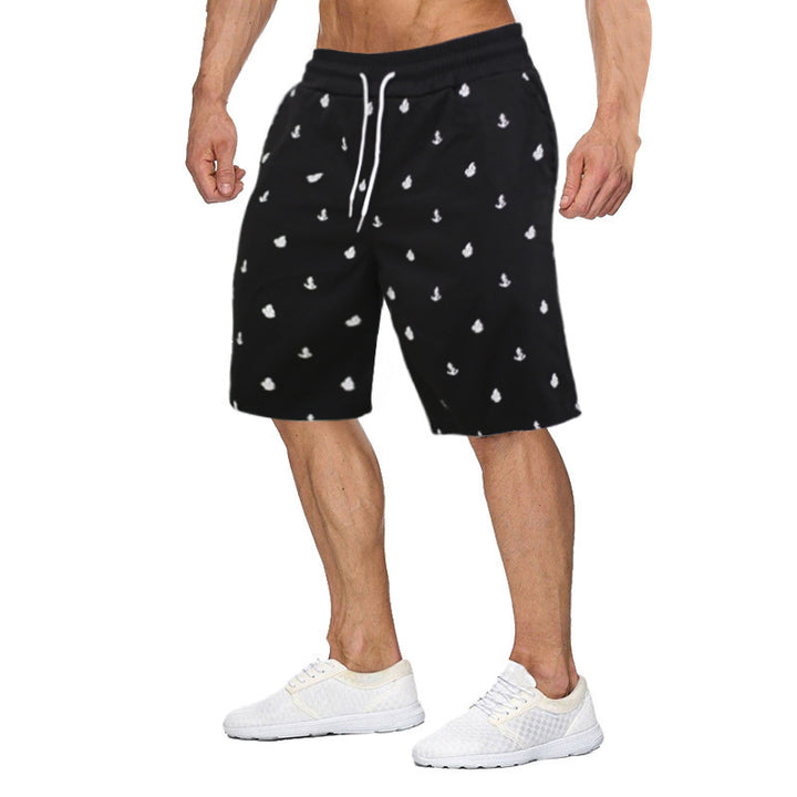 Men's Lightweight Quick Dry Beach Print Shorts