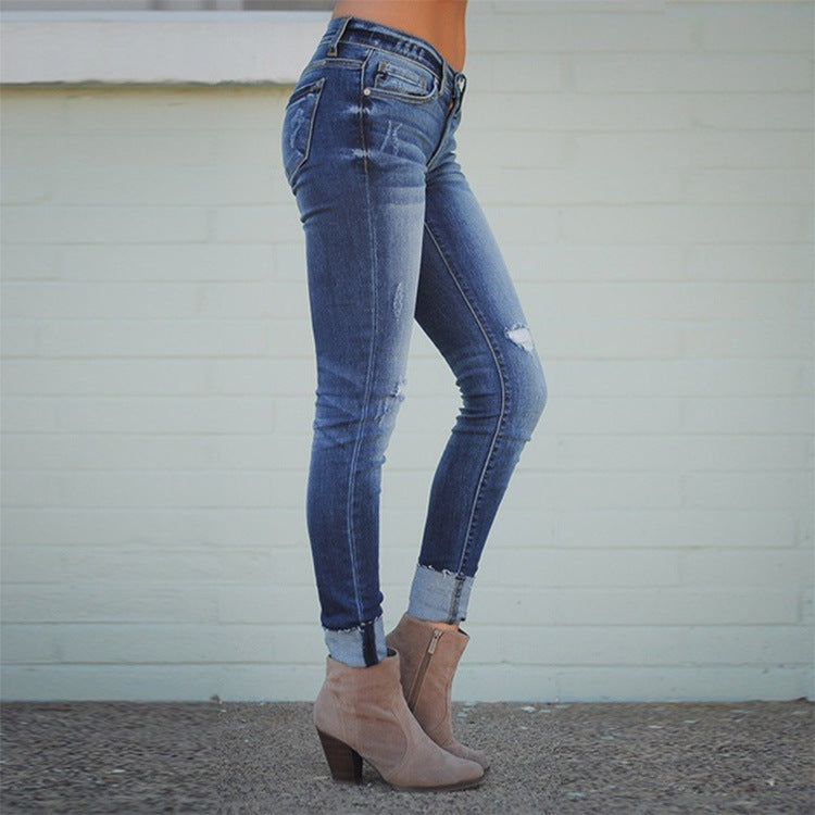 Jeans Women's Slim Slimming Sexy Women's