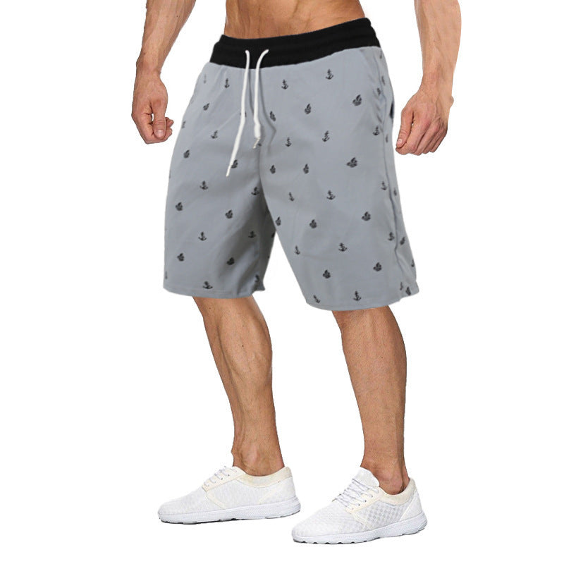 Men's Lightweight Quick Dry Beach Print Shorts